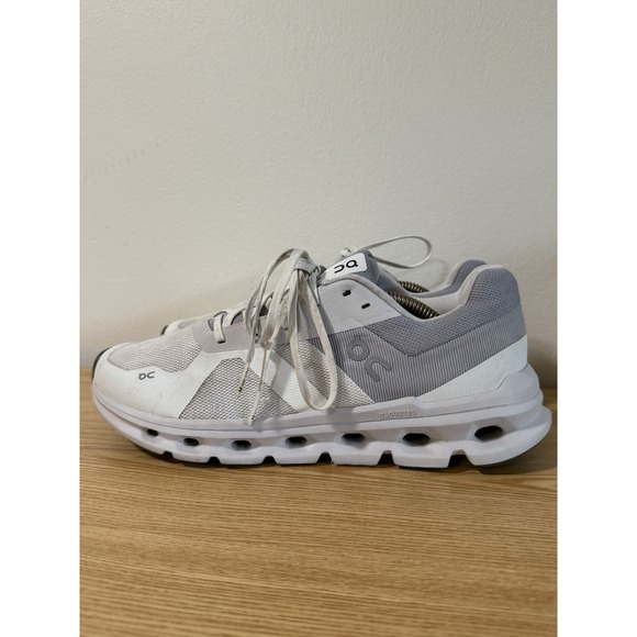 ON CLOUD CLOUDRUNNER WOMEN'S RUNNING SNEAKERS SHOES WHITE/ FROST SIZE 9.5 - Picture 2 of 6